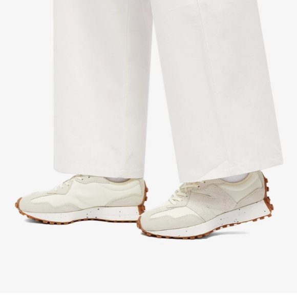 New Balance Women's Sneakers Shoes Casual White Cream Turtledove size 9.5 - Picture 6 of 11